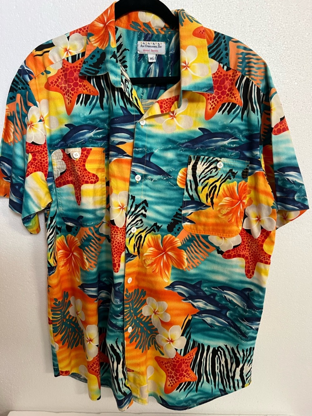 Tropical Hawaiian Shirt XL excellent condition 100% cotton